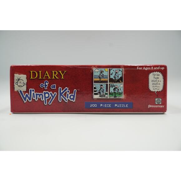 Diary of a Wimpy Kid Puzzle | 200 Piece | Pressman - Picture 2 of 6